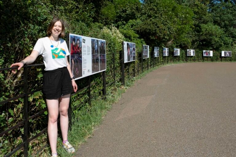 ‘I want cycling to be a more welcoming space’ – how a bike shop worker turned photographer rebelled against marketing imagery with this new exhibition