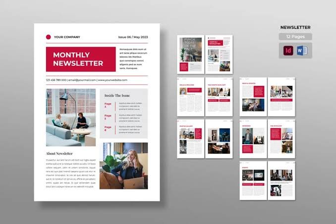 Tech Newsletter Design Inspiration